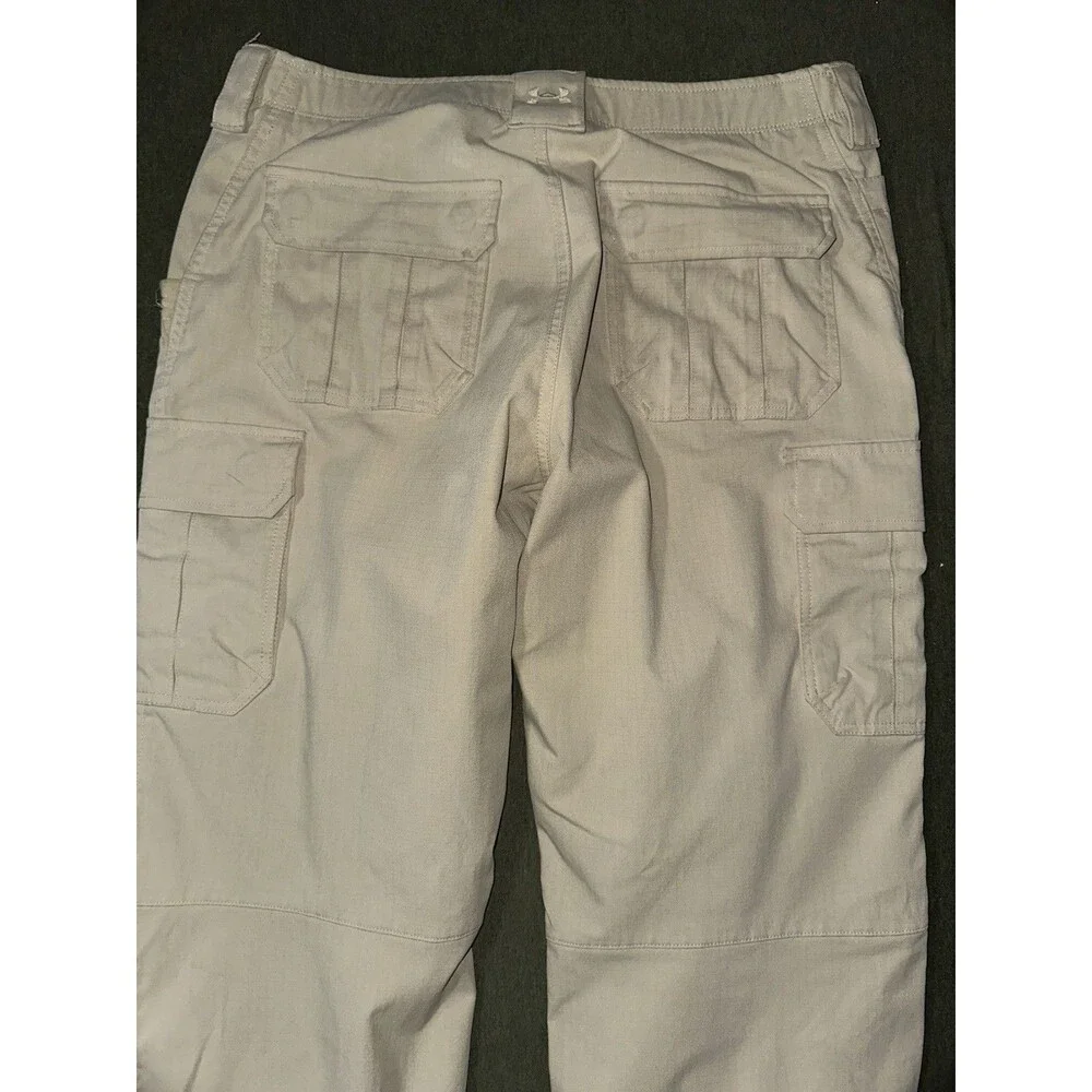 Under Armour Cargo Tactical Official Pants Mens 36x34 Athletic Stretch EUC